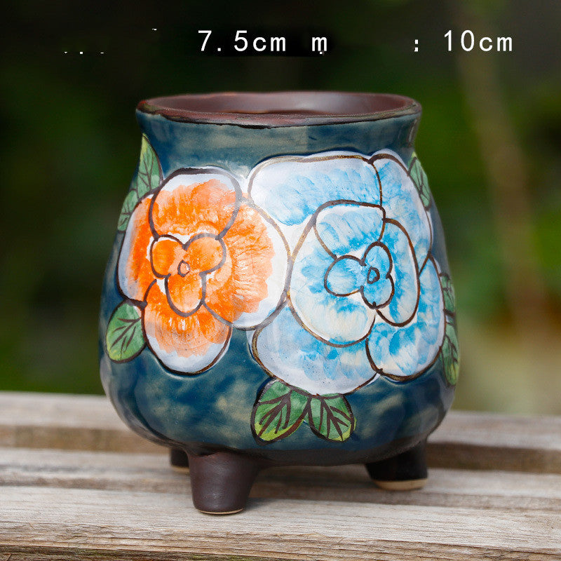 Beautiful Ceramic Flower Pot Size Caliber Flower Pot