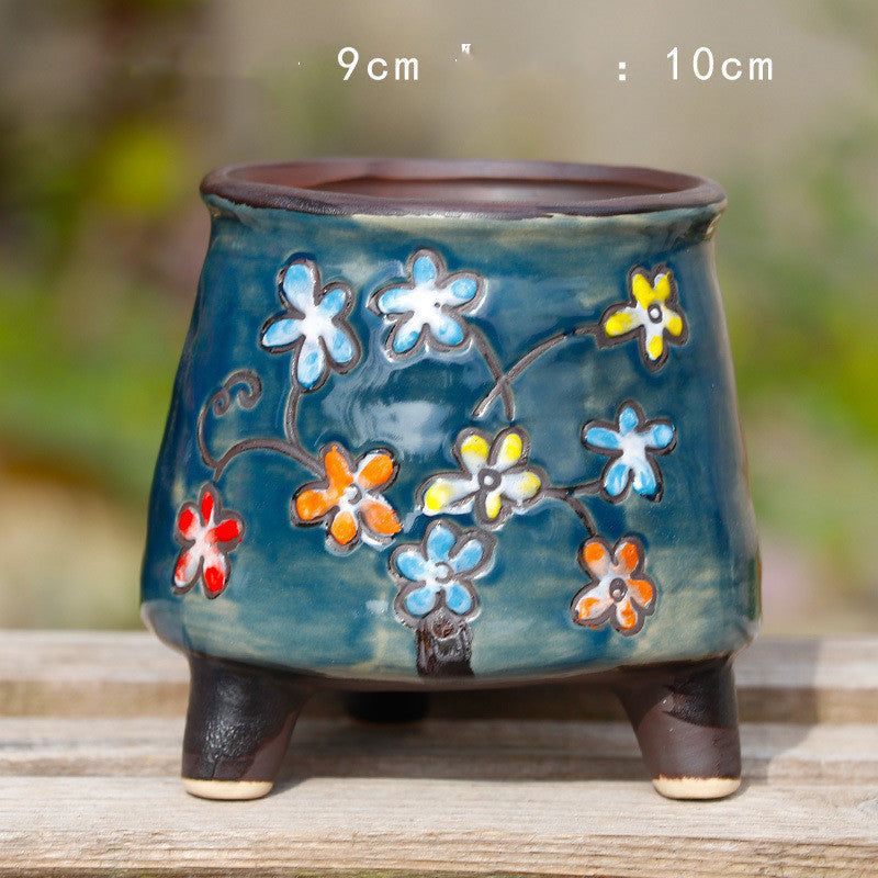 Beautiful Ceramic Flower Pot Size Caliber Flower Pot