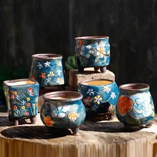 Beautiful Ceramic  Flower Pot   Size Caliber Flower Pot