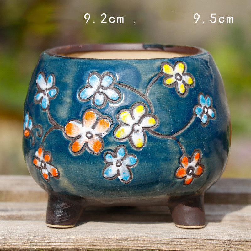 Beautiful Ceramic  Flower Pot   Size Caliber Flower Pot