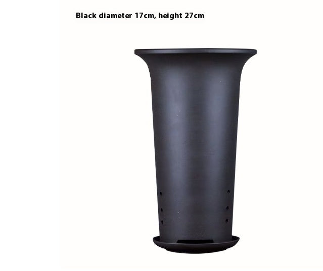 Retro Simple Ceramic Stone Planter Pot for Home & Office