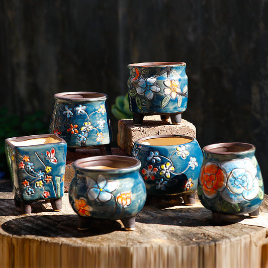 Beautiful Ceramic  Flower Pot   Size Caliber Flower Pot