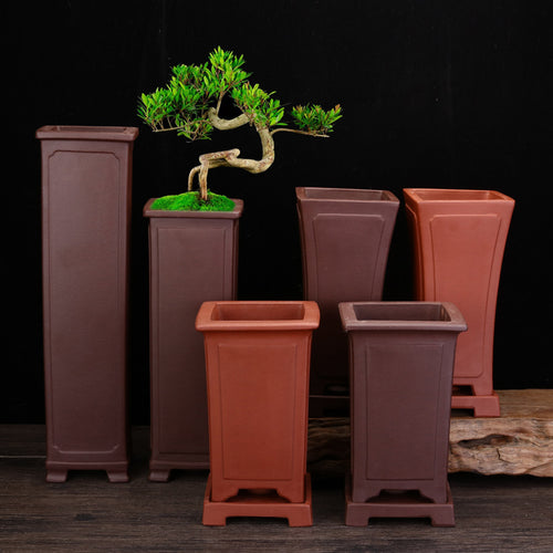 Handmade Purple Sand Planters From China  Porous Stone Flower Vase